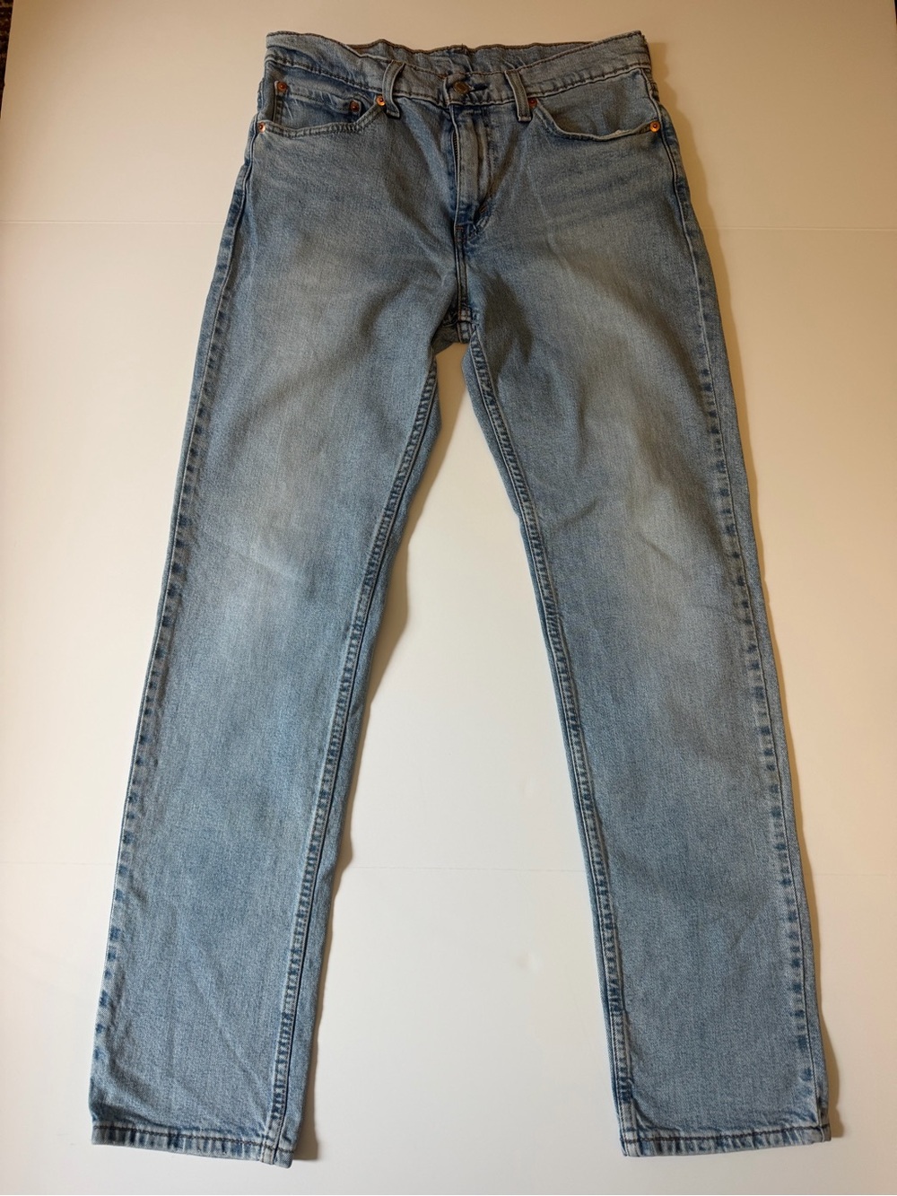Levi's Light Blue Straight Jeans